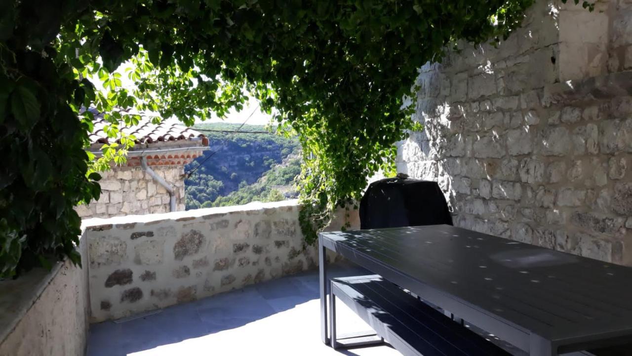 Magnifique Maison En Coeur De Balazuc, Proche Plages Ardeche Bagian luar foto