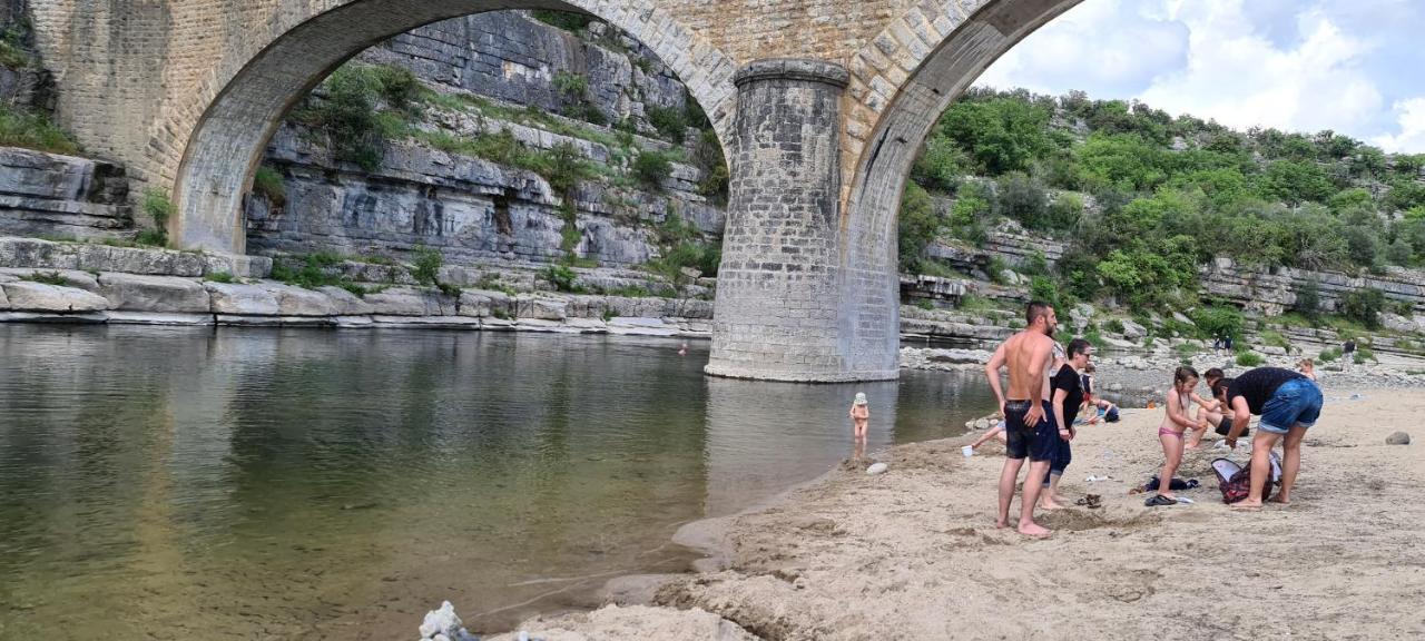 Magnifique Maison En Coeur De Balazuc, Proche Plages Ardeche Bagian luar foto