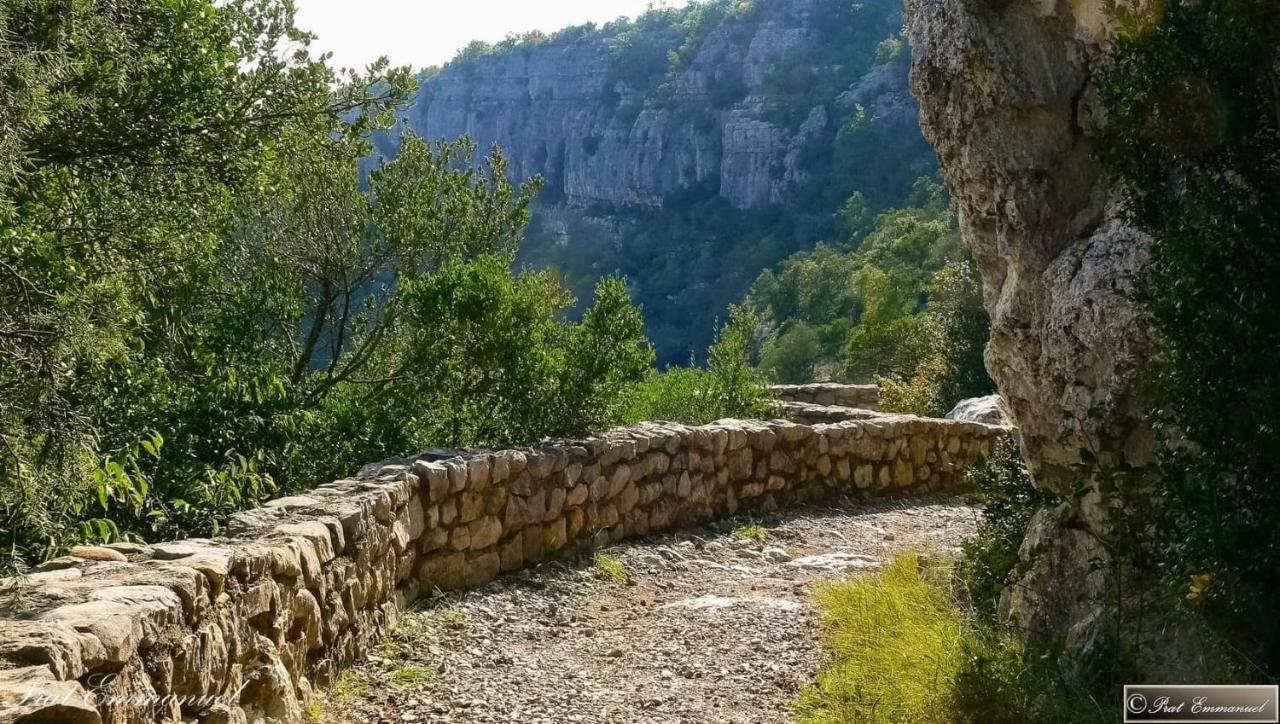 Magnifique Maison En Coeur De Balazuc, Proche Plages Ardeche Bagian luar foto