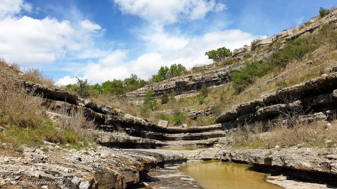 Magnifique Maison En Coeur De Balazuc, Proche Plages Ardeche Bagian luar foto