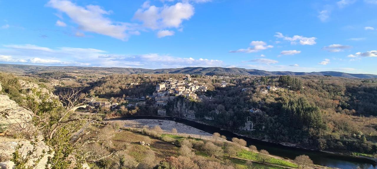 Magnifique Maison En Coeur De Balazuc, Proche Plages Ardeche Bagian luar foto