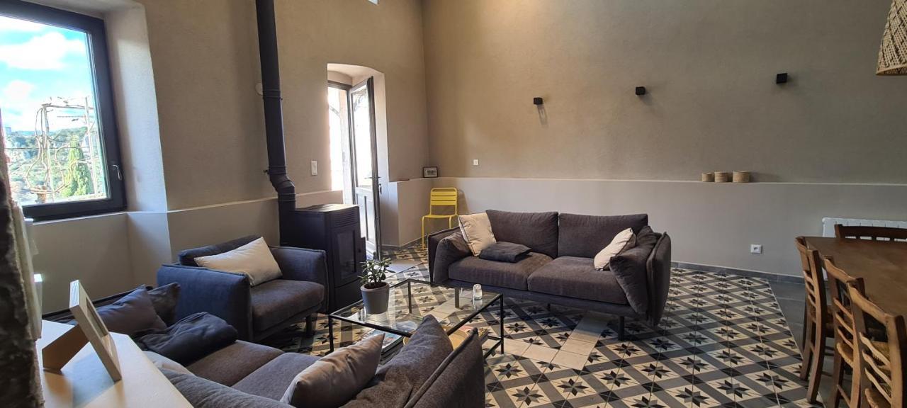 Magnifique Maison En Coeur De Balazuc, Proche Plages Ardeche Bagian luar foto
