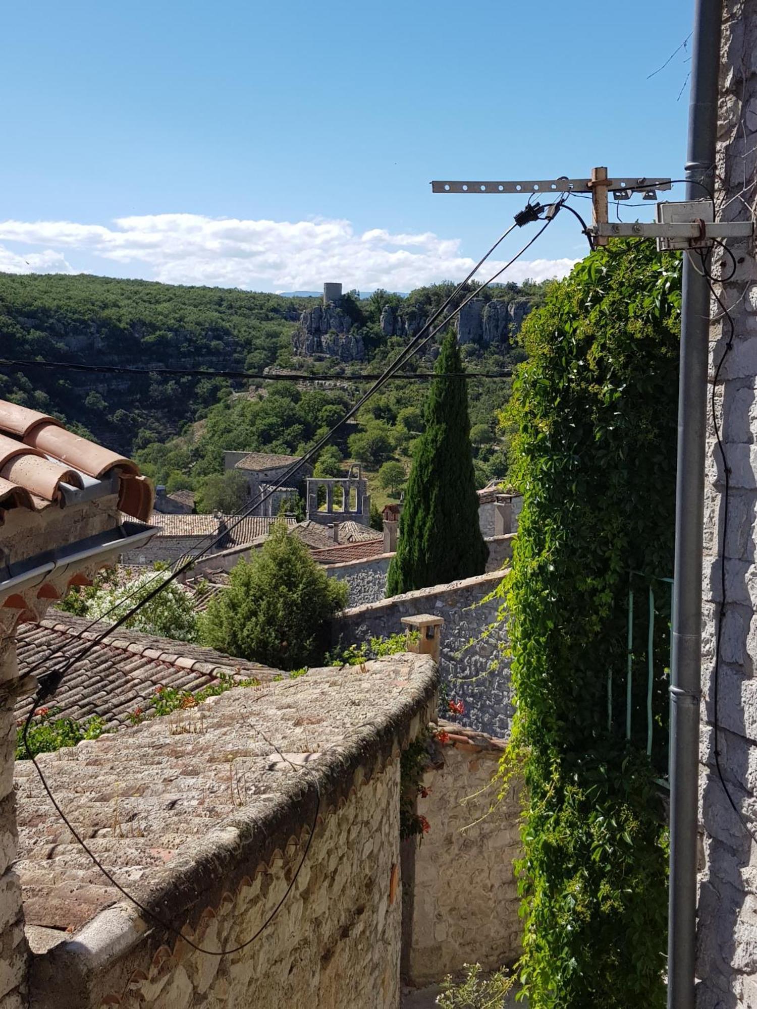 Magnifique Maison En Coeur De Balazuc, Proche Plages Ardeche Bagian luar foto